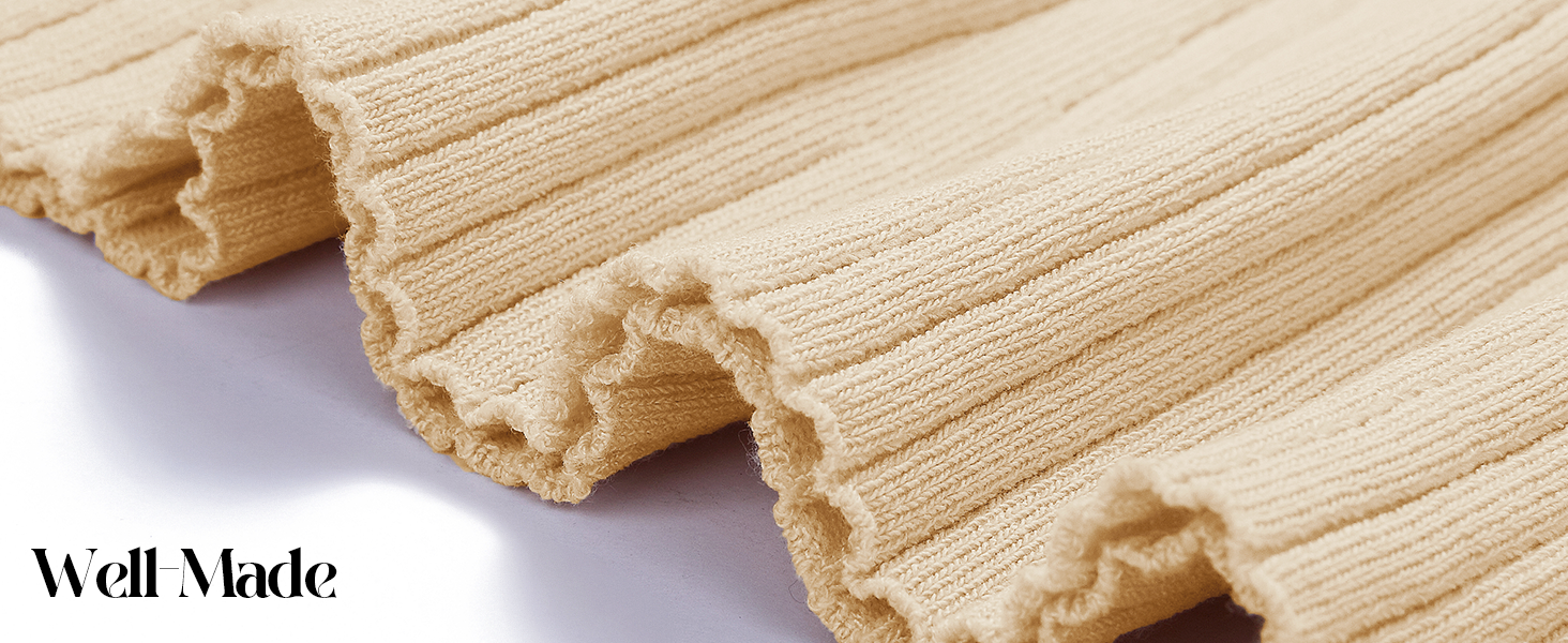 Saonta Women's V Neck Ribbed Knit Maxi Dress Button Short Sleeve Slim Fit Bodycon Sweater Dress