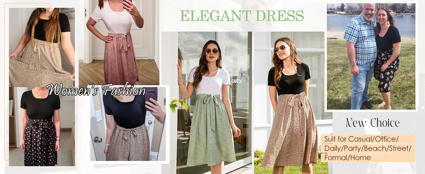 dresses for women 2024 casual