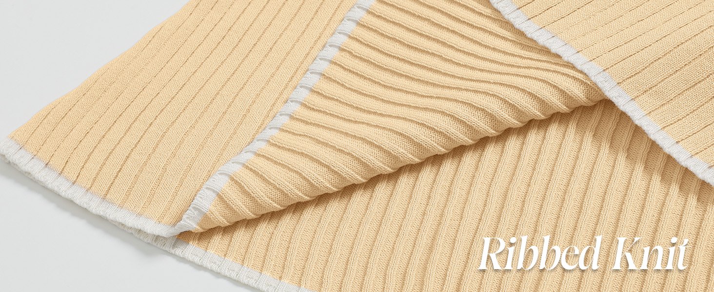 Women's Ribbed Knit Button Down Elegant Sweater Dress