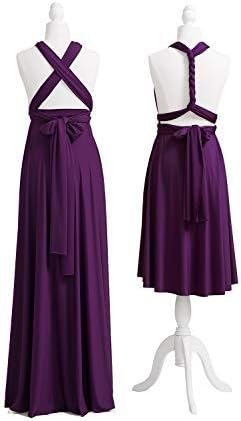 Infinity Dress with Bandeau, Convertible Bridesmaid Dress, Long, Plus Size, Multi-Way Dress, Twist Wrap Dress