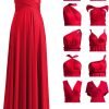 Infinity Dress with Bandeau, Convertible Bridesmaid Dress, Long, Plus Size, Multi-Way Dress, Twist Wrap Dress
