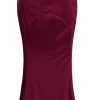 Women's 30s Brief Elegant Mermaid Sleeveless Gowns Formal Evening Dress