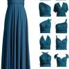 Infinity Dress with Bandeau, Convertible Bridesmaid Dress, Long, Plus Size, Multi-Way Dress, Twist Wrap Dress