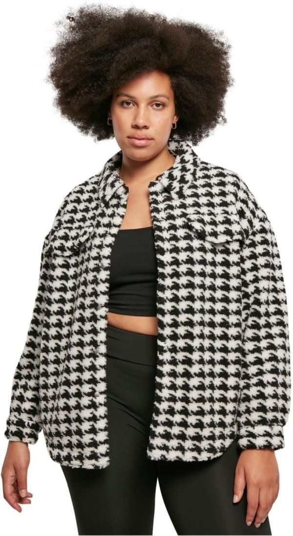 Women's Coat, Fashionable Loose Women's Shirt, Lined, Available in Two Colors, Sizes XS - 5XL