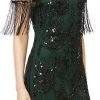 1920s Flapper Dress Great Gatsby Fringed Sequins Dress for Prom Party